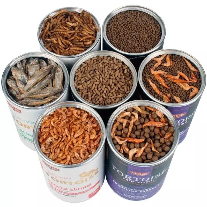 Aquarium Fish Holiday Food - 거북이 거북이 파충류 햄스터 사료 말린