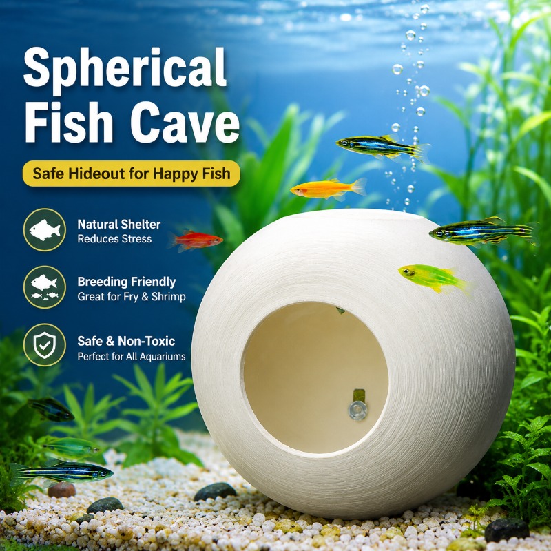 Aquarium Fish Parrot - 수족관 창의적인 장식품 3D 프린팅 구형