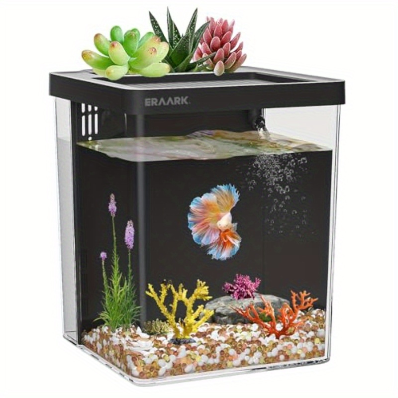 Aquarium Fish Keeping - 사무실/가정용 데스크탑 어항, 필터 포함 초보자용