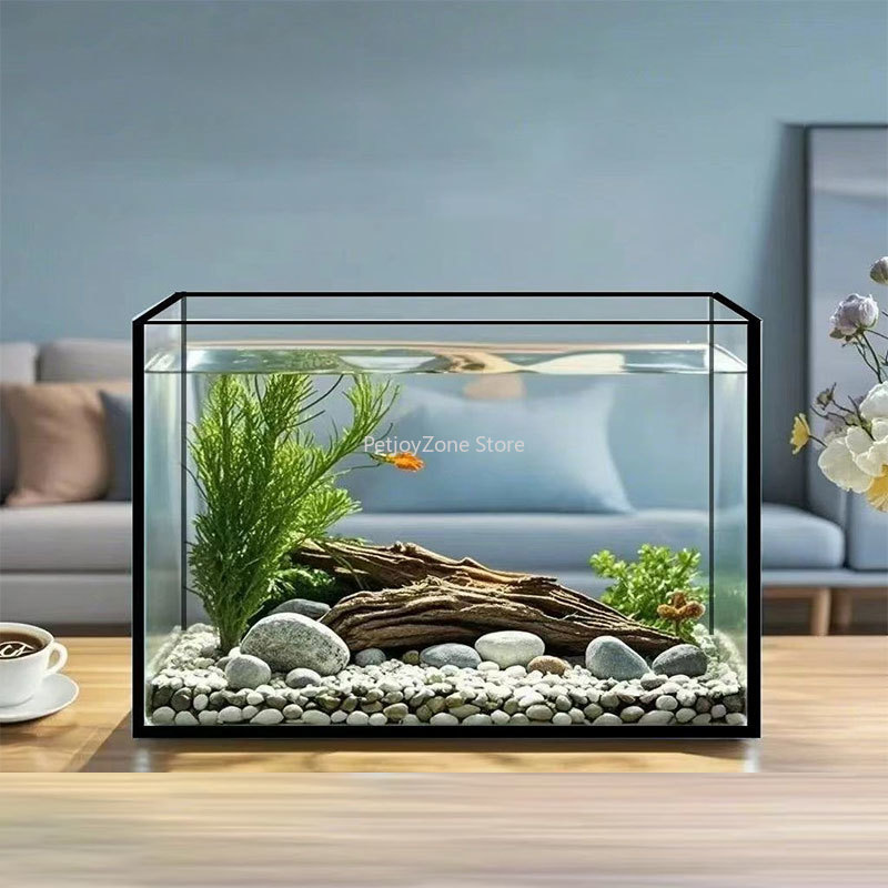 Aquarium Fish Keeping - 초투명 대형 직사각형 유리 수족관 맞춤형