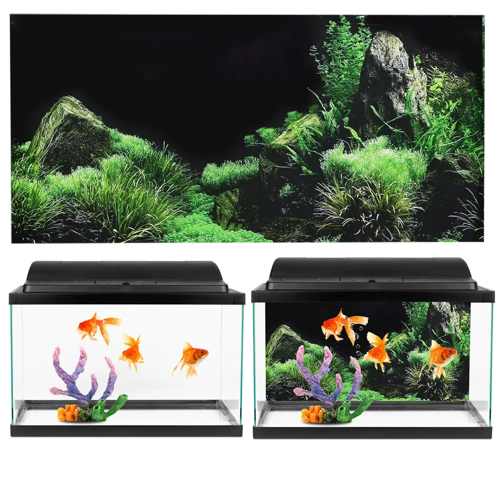 수족관 배경 3D 스티커 포스터, 수족관 배경 액세서리 - Aquarium Fish Cartoon 리뷰 및 가격