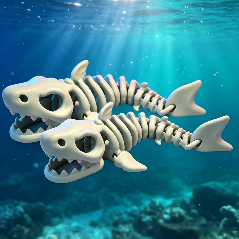 상어 뼈대 수족관 장식품 관절형 장식품 파충류 어항 풍 - Aquarium Fish Cartoon 리뷰 및 가격