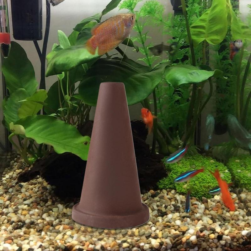 물고기 수족관 장식 도자기 클레이 콘 천사 물고기 슬레 - Aquarium Fish Hide 리뷰 및 가격