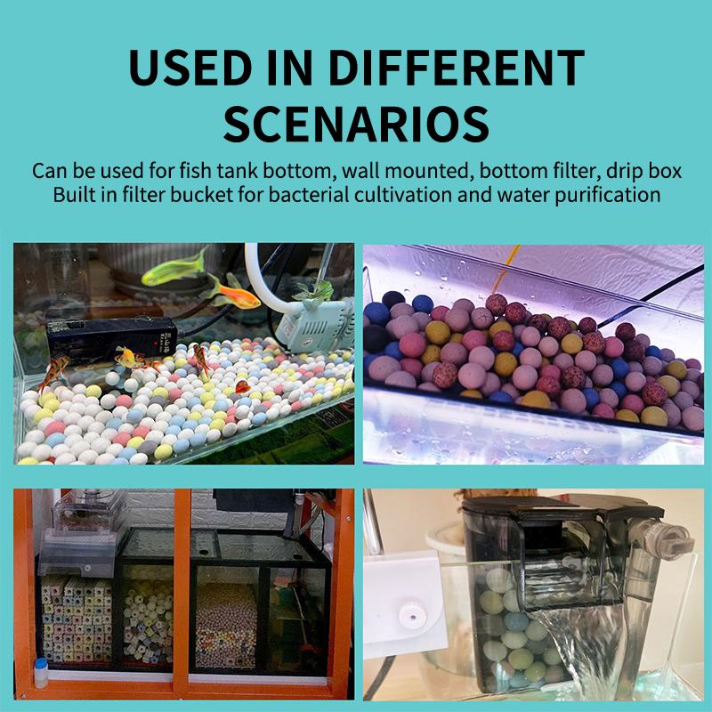 100-500g 어항 필터볼 수족관 바이오 필터 미디어 - Aquarium Fish Keeping 리뷰 및 가격