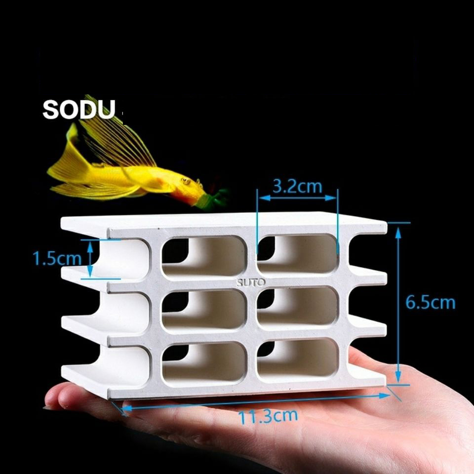 흰색 도자기 탱크 수족관 어항 조경 숨겨진 구멍 하우스 - Aquarium Fish Hide 리뷰 및 가격
