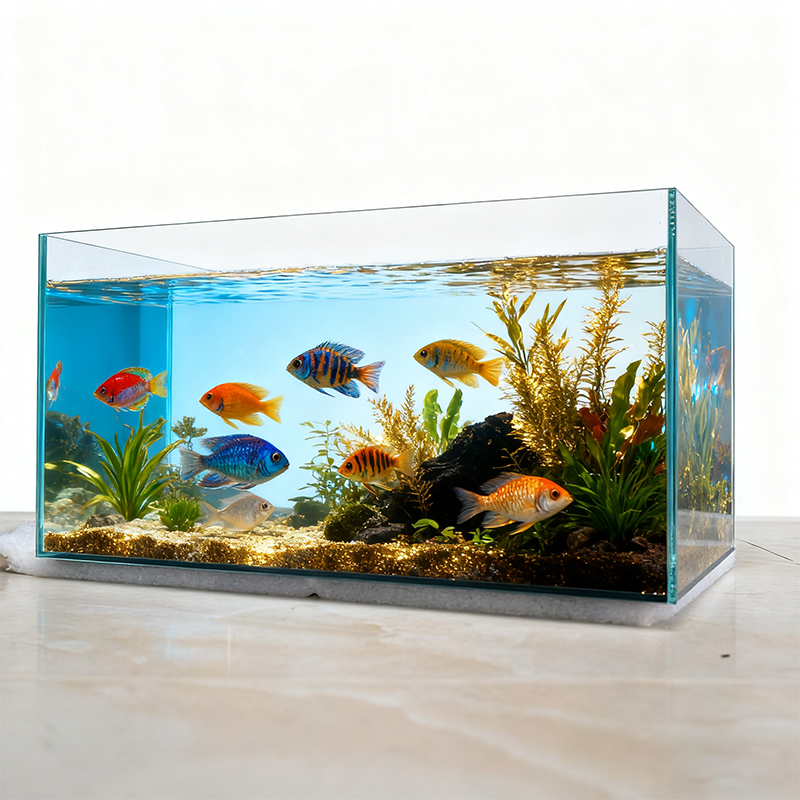 수족관 용품 공장 직판 맞춤형 직사각형 친환경 유리 수 - Aquarium Fish And Price 리뷰 및 가격