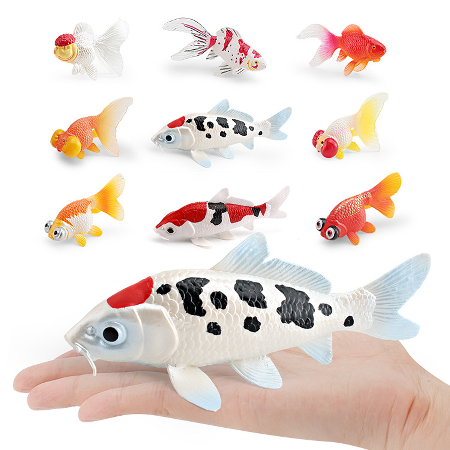 다채로운 생동감 있는 플라스틱 금붕어 모형 가짜 물고기 - Aquarium Fish Reviews 리뷰 및 가격