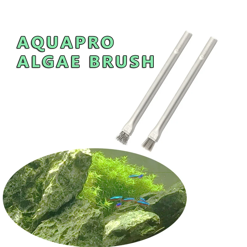Aquapro 조류 브러시 청소 브러시 ​​물고기 탱크 - Aquarium Fish Quality 리뷰 및 가격