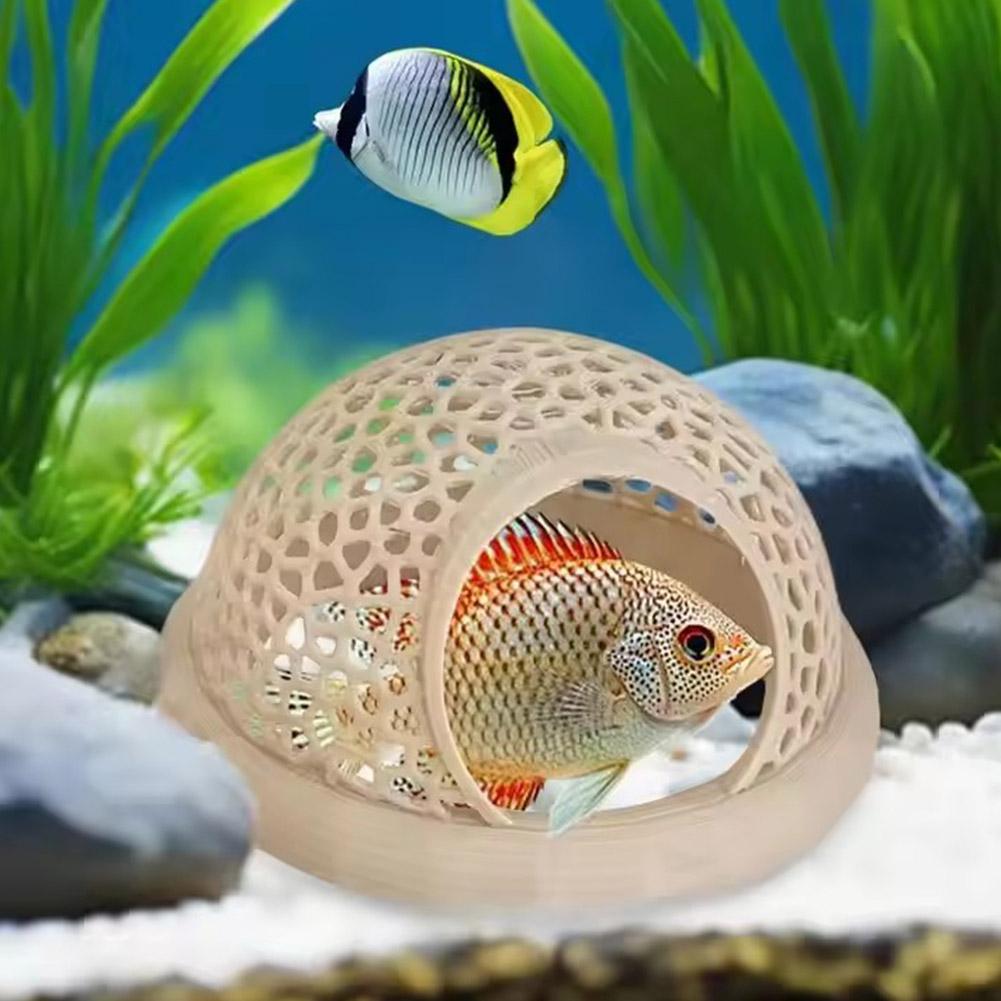 수족관 플로팅 케이브 물고기 새우 은신처 쉼터 3-in - Aquarium Fish Hide 리뷰 및 가격