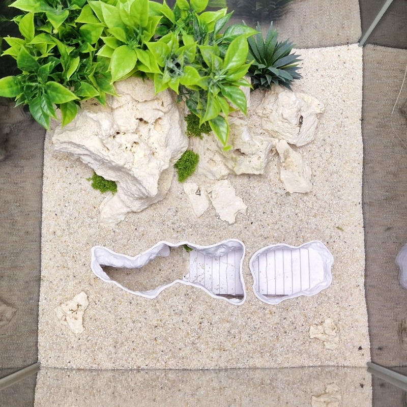 3D 프린팅 어항 동굴, 인공 로마 기둥 모양 물고기  - Aquarium Fish Hide 리뷰 및 가격