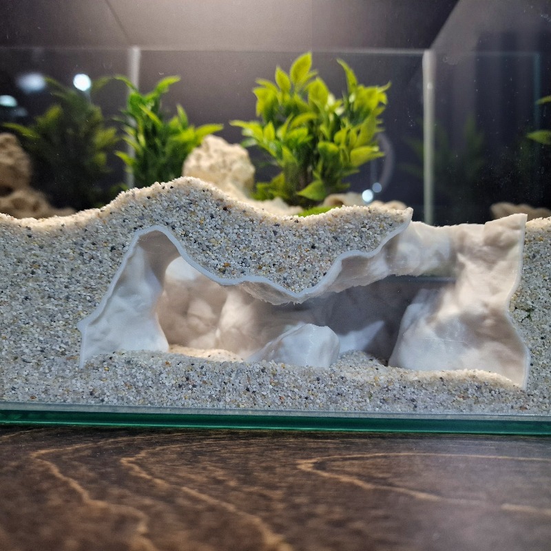 프리미엄 3D 프린트 해변 모래 수족관 동굴 쉼터 물고 - Aquarium Fish Hide 리뷰 및 가격