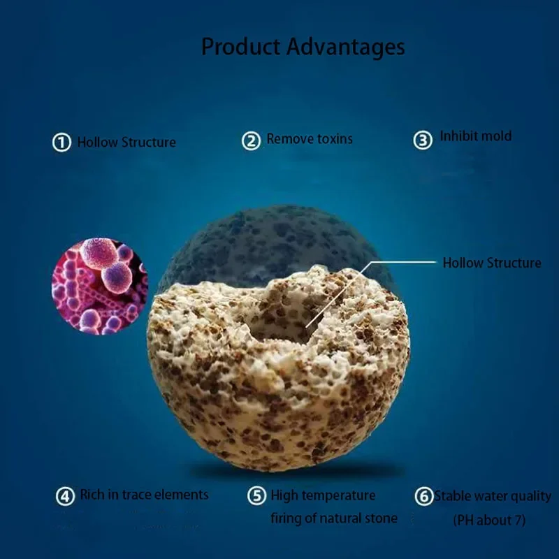 10pcs 20pcs 고품질 수족관 바이오 공 생화학  - Aquarium Fish Quality 리뷰 및 가격