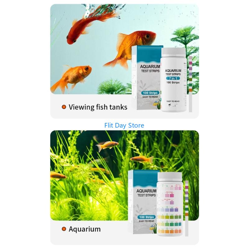 초보자 수족관 테스트 스트립을 위한 F92C 100Pc - Aquarium Fish Quality 리뷰 및 가격