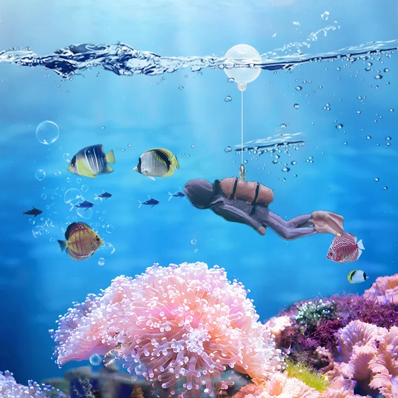 1/2pcs 수족관 장식 액세서리 미니 Samll 장식 - Aquarium Fish Cartoon 리뷰 및 가격